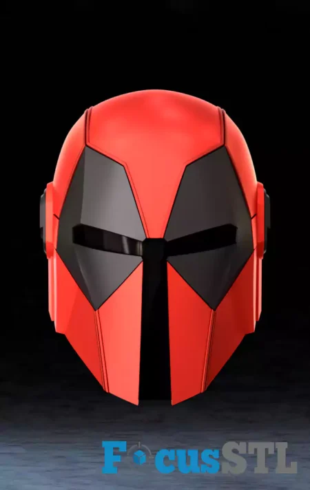 Mandalorian Deadpool Helmet STL Files