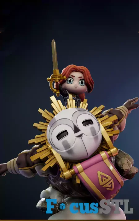 Chibi Esquie STL 3D Print Files