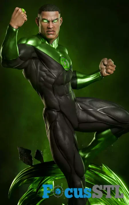 John Stewart Green Lantern STL Files