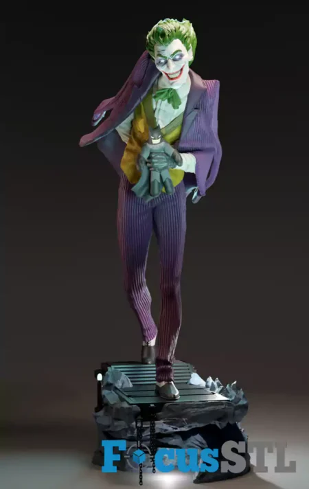 Joker with Batman Doll STL Files