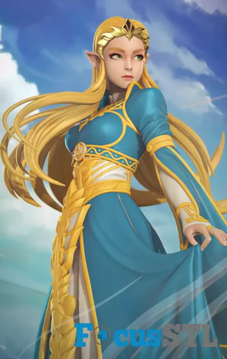 Princess Zelda Standing STL files