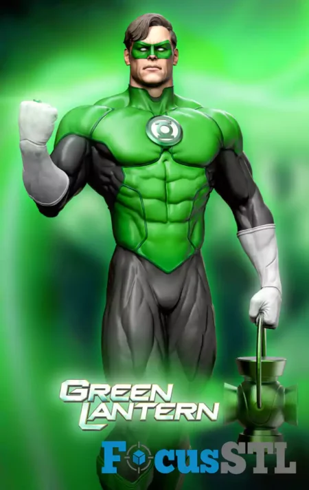 Hal Jordan & John Stewart STL Files