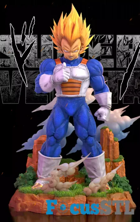Super Vegeta Like Finger STL Files