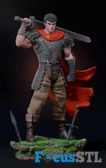 Guts Berserk STL 3D Print Files