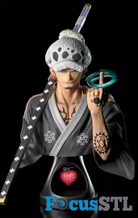 Trafalgar D. Water Law Bust STL Files 