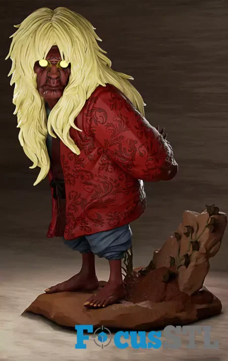 Turbo Granny Dandadan STL 3D Print Files