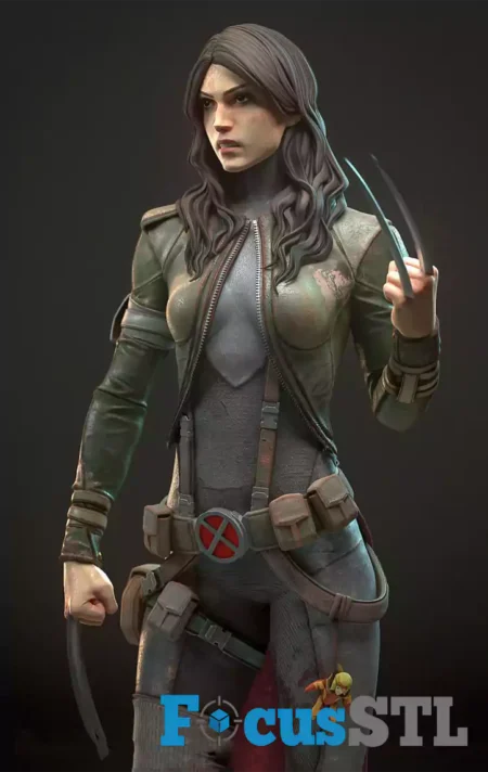X-23 Laura STL 3D Print Files