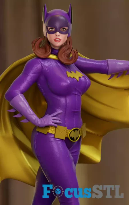Batgirl 1966 STL 3D Print Files