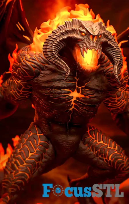 Balrog STL 3D Print Files 