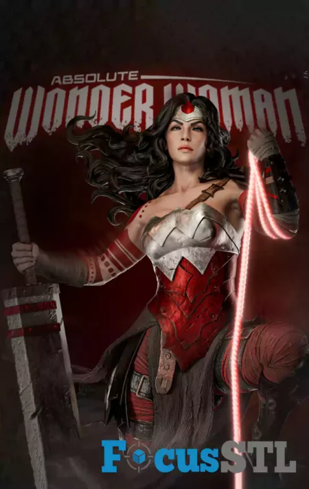Absolute Wonder Woman STL 3D Print Files