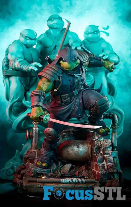 Michelangelo The Last Ronin Diorama STL Files