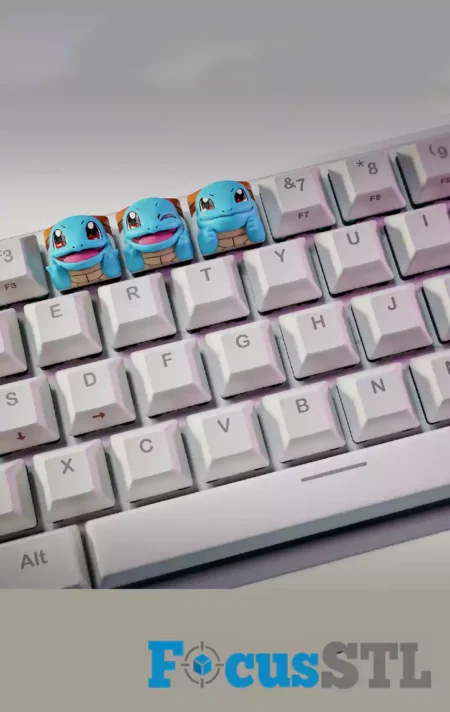 Bulbasaur Pokémon Keycap STL 3D Print Files