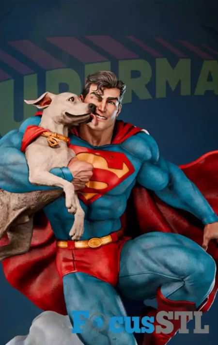 Superman and Dog Krypton STL Files