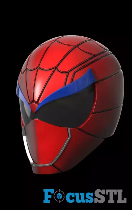 Spider-Man Power Ranger Mask STL Files
