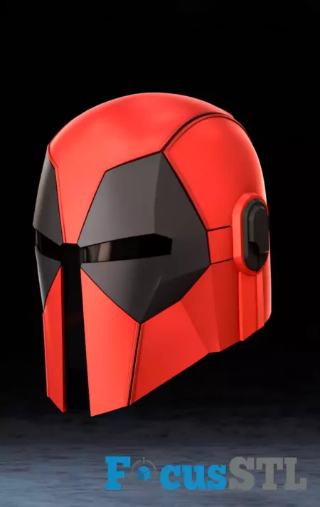 Mandalorian Deadpool Helmet STL Files