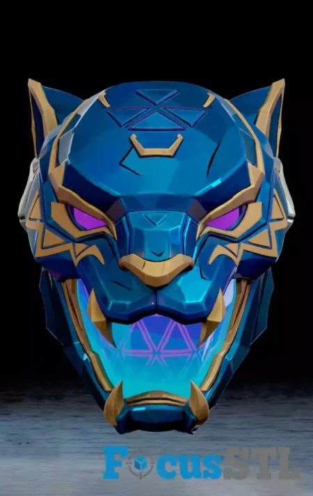 Black Panther Rivals Helmet STL Files