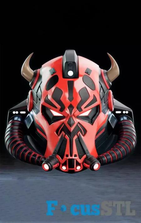 Darth Maul Space Marine Helmet STL Files