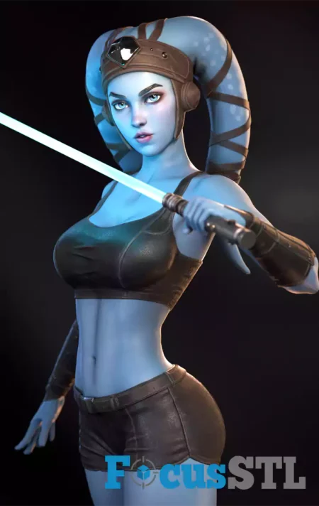 Aayla Secura Star Wars STL Files