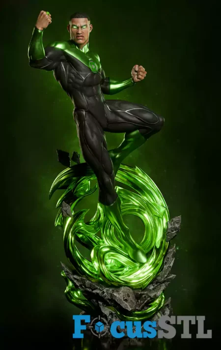 John Stewart Green Lantern STL Files