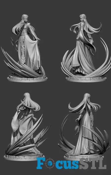 Princess Zelda Standing STL files