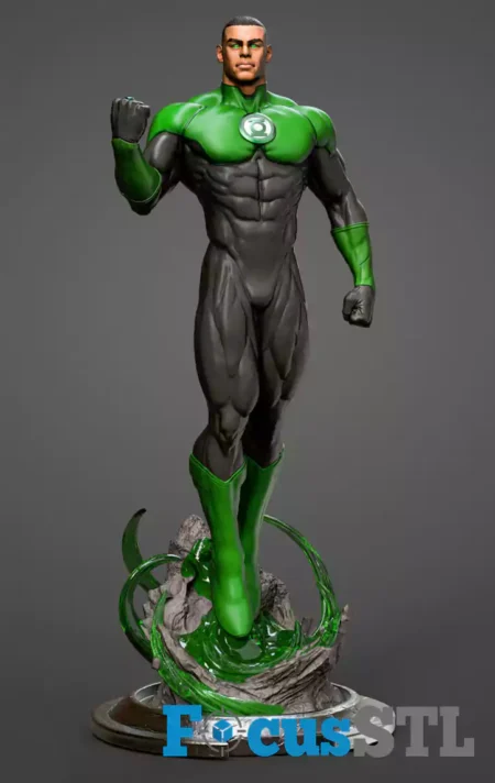 Hal Jordan & John Stewart STL Files