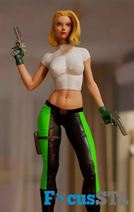 Danger Girl Abbey Chase STL 3D Files