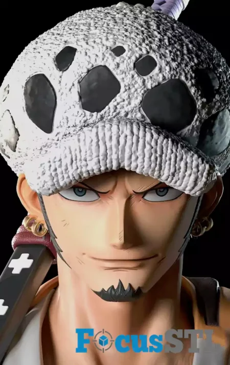 Trafalgar D. Water Law Bust STL Files 