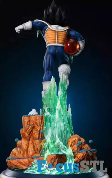 Prince Vegeta STL 3D Print Files