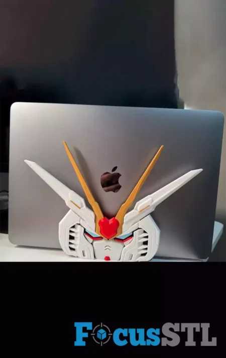 Gundam Adjustable Vertical Stand STL Files