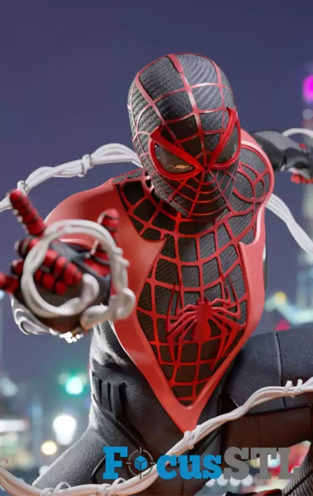 Miles Morales STL 3D Print Files 