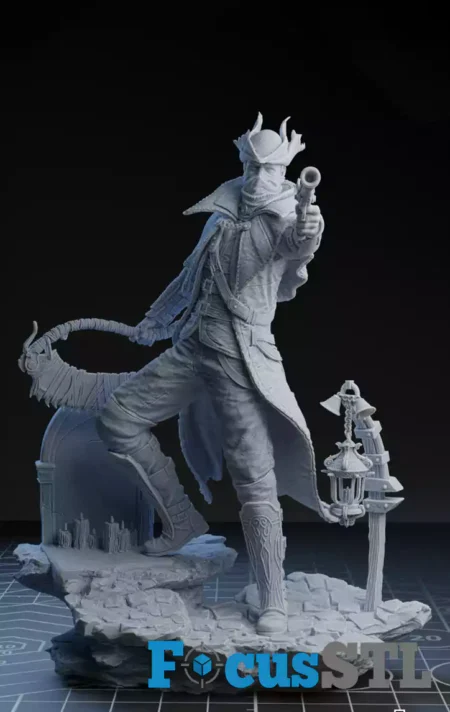 The Hunter Bloodborne Pointing STL Files