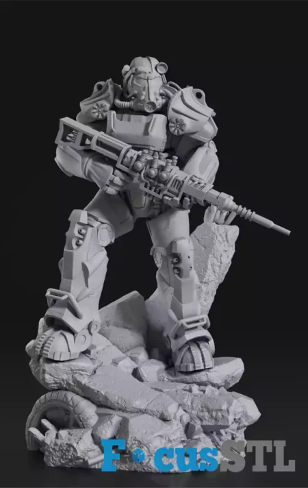 T-60 Power Armor Fallout 4 STL Files