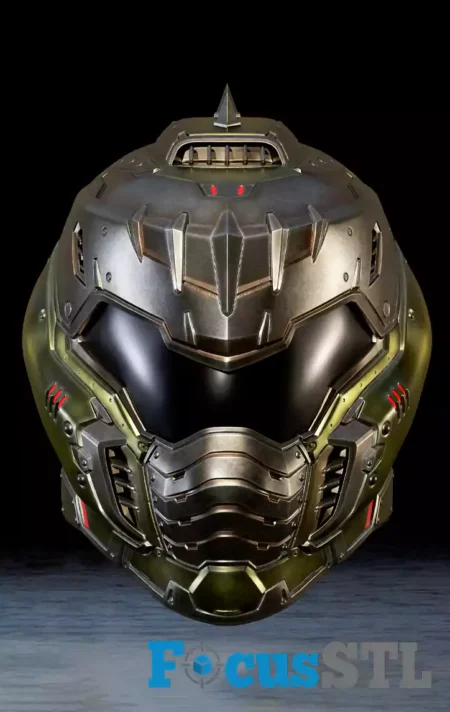Doom Dark Ages Helmet STL 3D Print Files