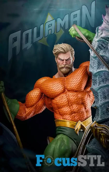 Aquaman King of Depths STL Files