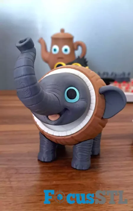 Cocofanto Elefanto Articulated Toy STL Files