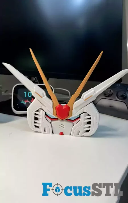 Gundam Adjustable Vertical Stand STL Files