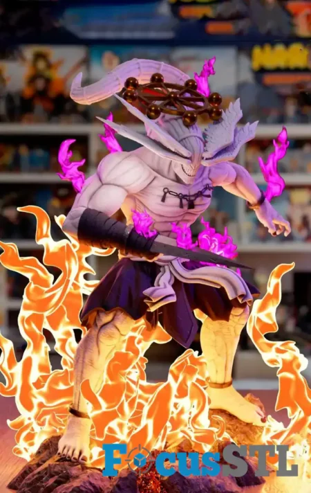 Mahoraga Fire Diorama STL Files