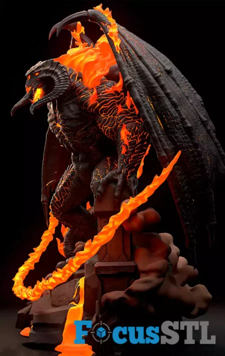 Balrog STL 3D Print Files 