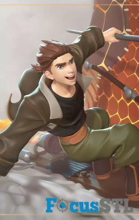 Jim Hawkins Treasure Planet STL Files