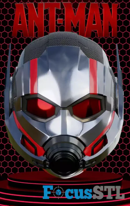 Ant Man 3 Quantumania Helmet STL Files