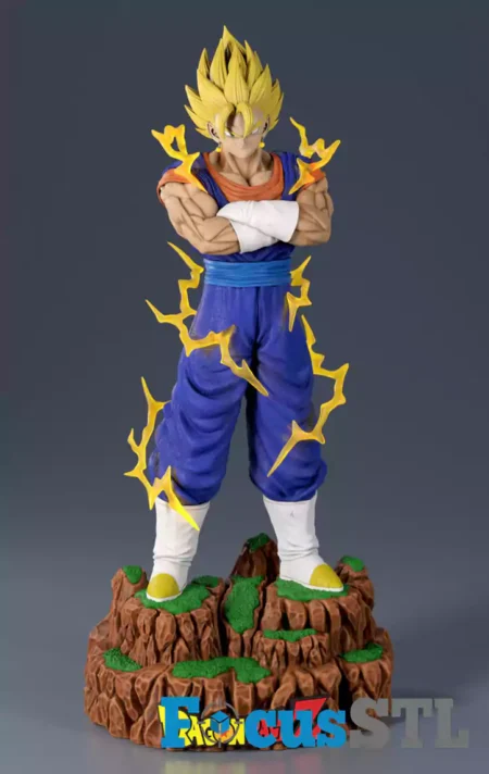 Vegetto Thunder Standing STL Files