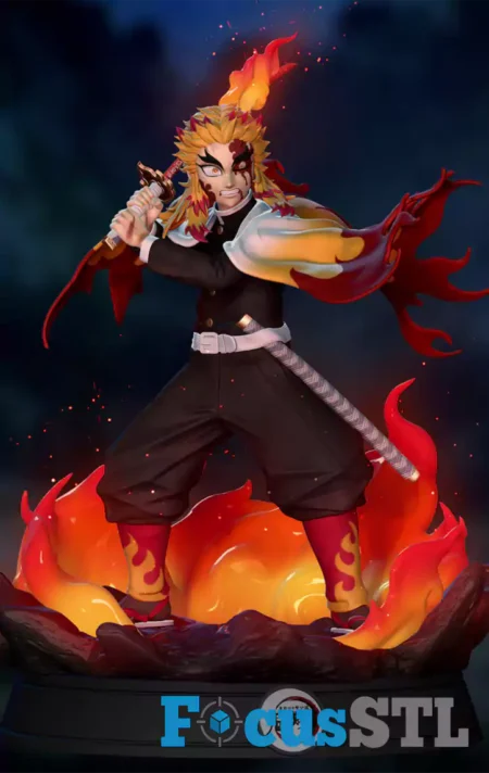 Rengoku STL 3D Print Files