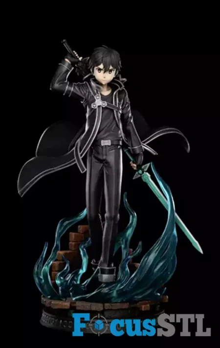 Kirito Kazuto STL 3D Print Files 