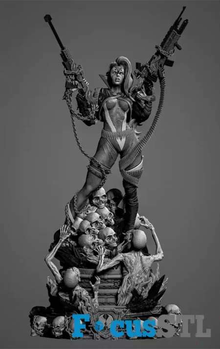 She Spawn Skeletor STL 3D Print Files