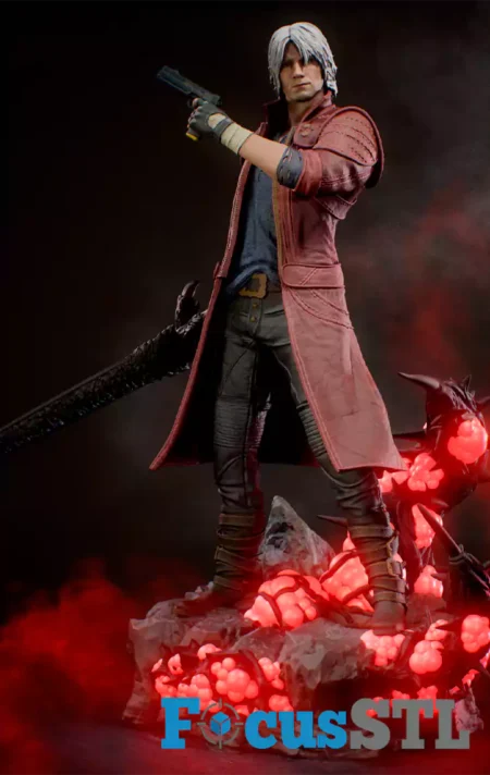 Dante Devil May Cry STL 3D Print Files