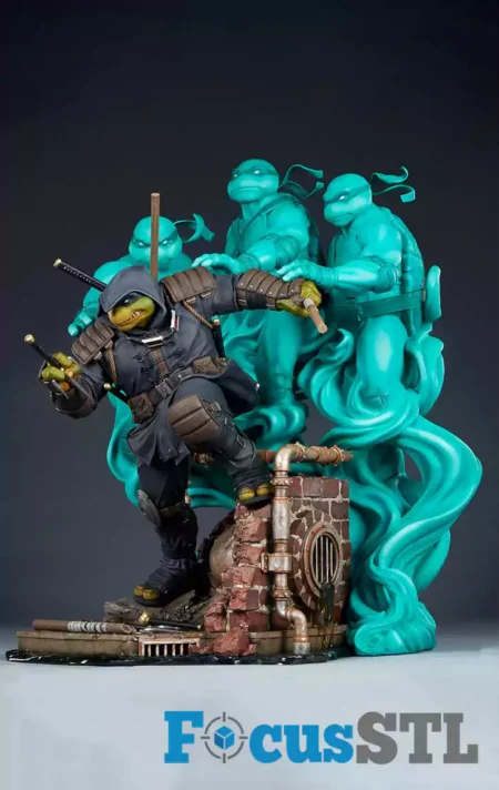 Michelangelo The Last Ronin Diorama STL Files