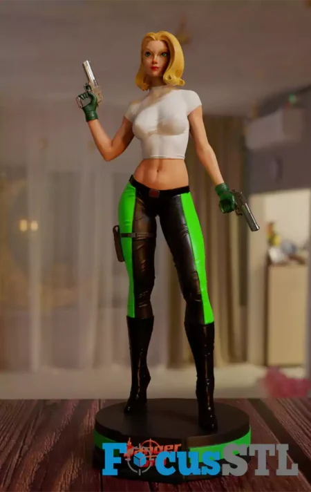 Danger Girl Abbey Chase STL 3D Files