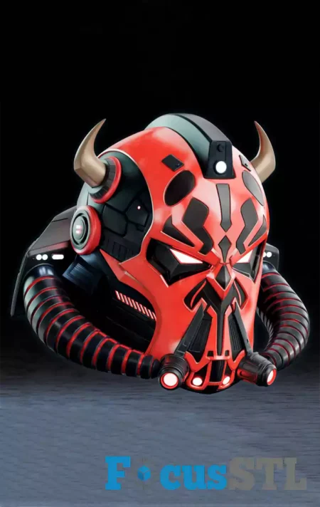 Darth Maul Space Marine Helmet STL Files