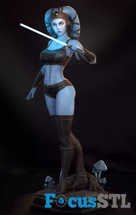 Aayla Secura Star Wars STL Files