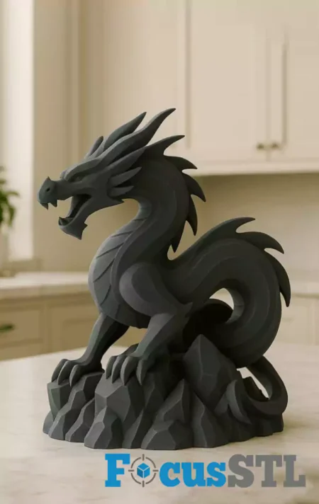 Legendary Dragon Pack STL 3D Print Files